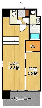 ビクトワール歯大前の間取り画像