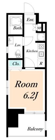 アゼスト浦安ステーションの間取り画像
