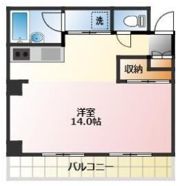 サンクレージュ横浜の間取り画像