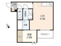 REGALEST 舟入本町SKの間取り画像