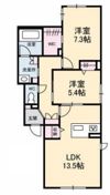 BEREO・Nの間取り画像