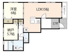 K-WOOD 1の間取り画像