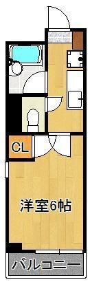 シャトレ白川町の間取り画像