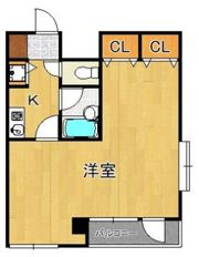 ダイナコートヒルズ折尾 316号室の間取り画像