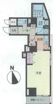 エオラス白金の間取り画像