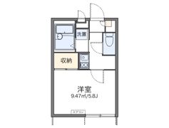 レオパレスグレンツェ木戸の間取り画像