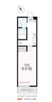 ハーミットクラブハウス片倉町の間取り画像
