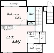 プレミアヒルズの間取り画像