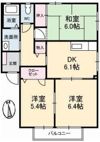 コンフォートA棟の間取り画像