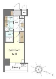 S-RESIDENCE横濱吉野町burgeonの間取り画像