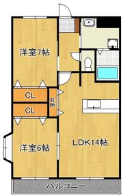 プロニティAの間取り画像