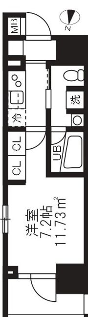アジールコート板橋本町の間取り画像