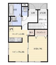 イーデン シエル みどりのの間取り画像