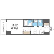 ザ・パークハビオ塚本の間取り画像