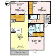 Soleil Levant(ソレイユ・ルヴァン)の間取り画像