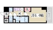 プレサンスみなと元町駅前の間取り画像
