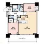 ベイシティタワーズ神戸 WESTの間取り画像