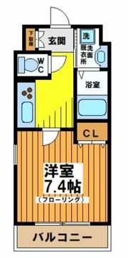 ヴェラカーサたかのの間取り画像