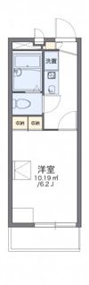 レオパレスクリスタ住吉の間取り画像