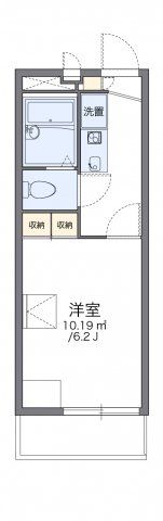 レオパレスクリスタ住吉の間取り画像