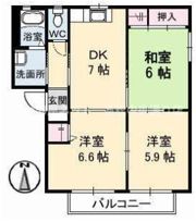 サテライトN 1棟の間取り画像