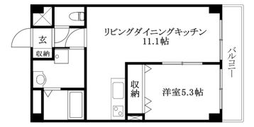 Abitare Oct （アビターレオクト）の間取り画像