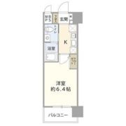 エスリード野田阪神駅前の間取り画像