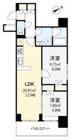 フレンシア浅草橋の間取り画像