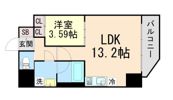 プレジオ日暮通の間取り画像