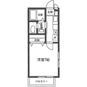 パナハイツ柏木の間取り画像