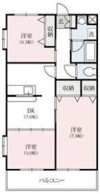メゾンシャトレーの間取り画像