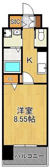 LEGEND筒井の間取り画像