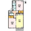セジュール上冨居 Aの間取り画像