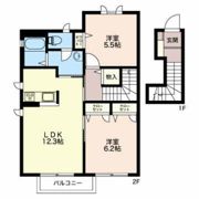 ディアス京田の間取り画像