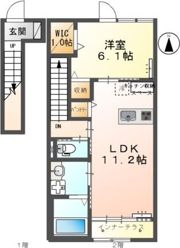 ティーダ春日Ⅰの間取り画像