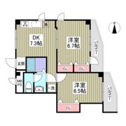 サンライズ中川の間取り画像