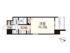 LaSante観音本町の間取り画像