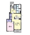 ブルックインパクトαAの間取り画像