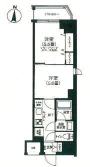 アイルプレミアム錦糸町の間取り画像