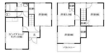 アルコバレーノ・パエーゼの間取り画像