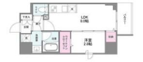 シーズンフラッツ梅田NORTHの間取り画像