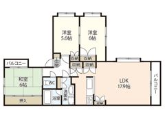 コーポSUNの間取り画像