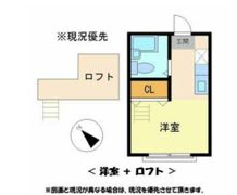 ハーミットクラブハウス二俣川の間取り画像