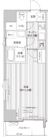 アクシス池袋の間取り画像