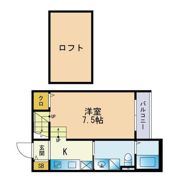 トリファイン吉塚ruelleの間取り画像