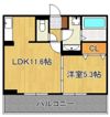 Polonia Wakamatsu B棟の間取り画像