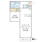 ヒル・シャンス大倉山の間取り画像