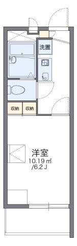 レオパレスKUSUNOKIの間取り画像