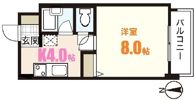 アヴァンセ中筋Ⅱの間取り画像