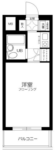 ルーブル新宿西落合の間取り画像